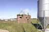 Pillbox on the receiver site. This is the only building remaining on the receiver site. Note the metal framework that supported the camouflage. The pillbox is believed to have been disguised as a haystack (Nick Catford)