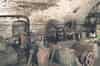Pelton wheel with both compressor crank shafts (Nick Catford)
