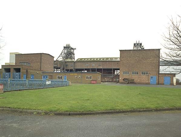 Ellington Colliery in March 2005 shortly after closure (Nick Catford)
