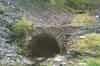 The tramway tunnel linking the upper dressing floor with the open pit (Nick Catford)