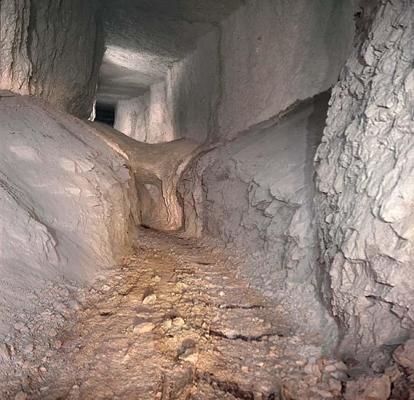 One of the limestone caverns (Nick Catford)