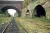 Two boiler rooms in the south face of the cutting (Nick Catford)