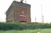 The VLF Transmitter building (C) - Note the aerial lead out insulator on the roof (Nick Catford)