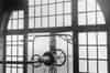 The original aerial feed inside the VLF Transmitter Building (C). This was later replaced by the feed on the roof (Rugby Radio Museum)