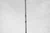 One of the 820' VLF masts under construction (Rugby Radio Museum)