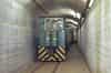 Hunslet diesel locomotive in entrance tunnel to No. 4 Magazine (Nick Catford)
