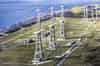 RAF Ventnor - transmitter towers in the foreground