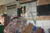 The windows from the Skiatron Room (left) and Fighter Marshall's Room (right) overlooking the sunken well in the reporting hall (Nick Catford)