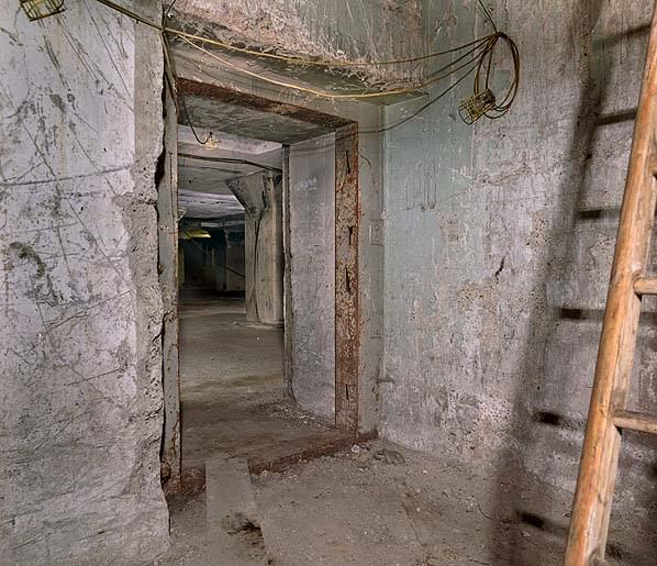 Looking out of the loading bay (Nick Catford)