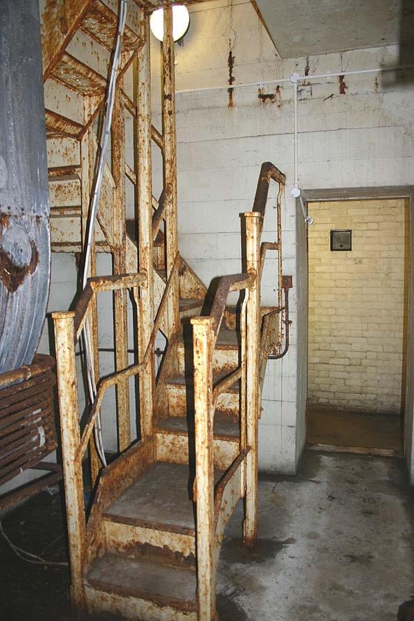 Emergency exit spiral staircase (Nick Catford)