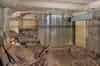 The concrete box in the north west corner of the operations room. It's purpose is unknown (Nick Catford)