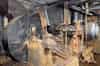 Fan in the ventilation plant room (Nick Catford)