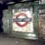 LT 'Roundel' sign on Platform 4 in March 1980, this was removed before the platform was demolished (Nick Catford)