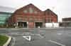 Power station (left), now part of the bus station and boiler house (right). Both are listed buildings. (December 2009) (Nick Catford)