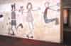 Graffiti in the Cartridge Store - probably painted by Canadian troops during WW2 (Nick Catford)
