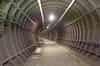 The former northbound running tunnel, now used as a staff walkway between the Charing Cross line platforms and City line platforms (Nick Catford)