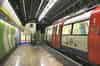A Jubilee Line train has just arrived at Platform 3 (southbound) and is waiting to run into the reversing siding (Nick Catford)