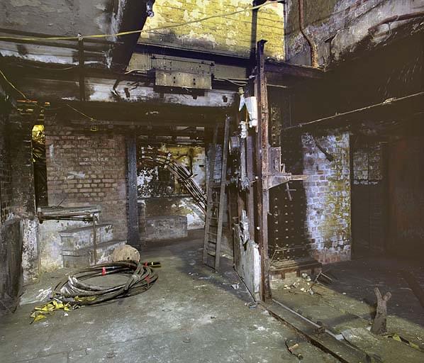 Some equipment still remains on the lower level (Nick Catford)