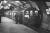 Platform 1 at Aldwych in the 1950s (Lens of Sutton)