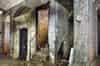 One of the private vaults in the central aisle and steps (now blocked) up to the Episcopal Chapel above (Nick Catford)