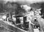Coal pulverising plant and raw material dryers beside Asham House in 1928 