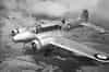 Avro Anson - (Faithful Annie) was a twin-engined light transport aircraft that came into service in 1936 and remained in service until 1969; nearly 1100 machines were built. Used for general reconnaissance (GR), training and light transport duties they formed the mainstay of Coastal Command during the early days of the war.