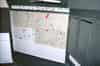 Map board in 'Ops Room' (1987) (Sub Brit collection)