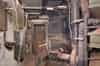 The secondary ventilation plant room. The second ventilation shaft is through the door at the back of the room (Nick Catford)