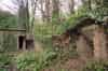 Possible shelter (right) in Medway Camp (1996) (Nick Catford)