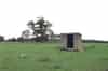 Unidentified building on the domestic camp. The building behind is an old barn (Nick Catford)