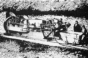 The Beaumont English boring machine in 1880 