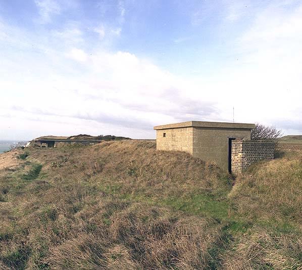 West war shelter and magazine for anti aircraft gun position on east side (Nick Catford)