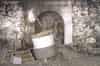 Entrance to the shelter tunnels from the standard gauge tunnel (1984) (Nick Catford)