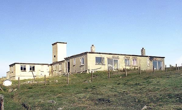 Domestic site. The medical block. The treatment room was in the West part of the building and the orderly's quarters was in the East end. There was a small ward in between containing two beds (Nick Catford)