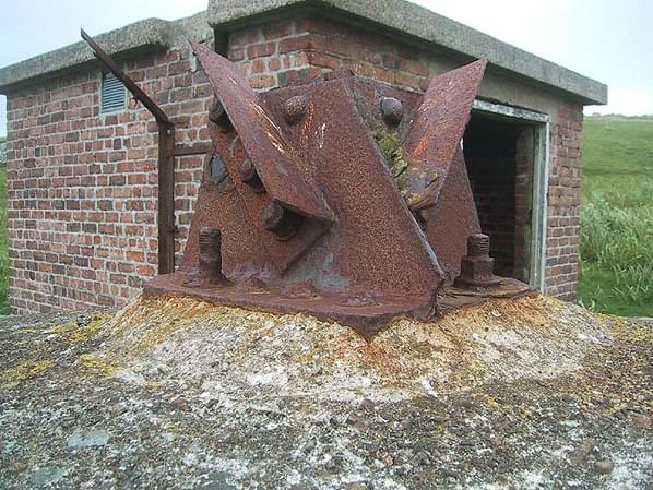 Base of a 25' radar gantry (Martin Briscoe)