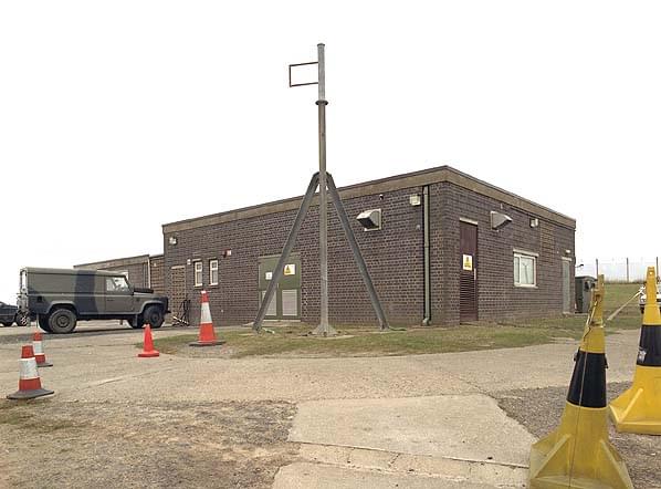 R15 technical building for the passive defence radar (Nick Catford)