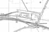 1965 1:2500 OS map shows the layout of Goldsborough station and cold store 
