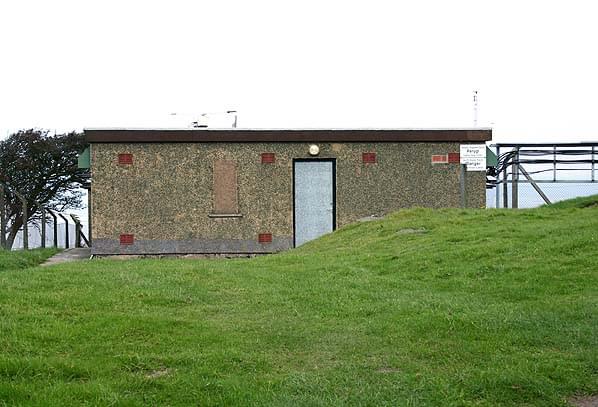The VHF/UHF receiver block remotely located half a mile north of the technical site (Nick Catford)