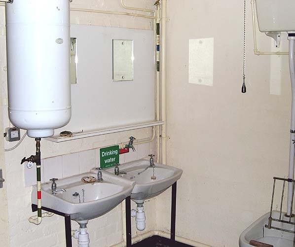 Male WC in the southern bunker (Nick Catford)