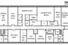 Upper floor plan: (1) Guard Room; (2) GPO Store; (3) Chief Controller's Office; (4) Operations Office; (5) Unknown; (6) Technical Officer; (7) RAF Cloakroom; (8) Kitchen; (9) Chief Controller's Cabin; (10) WRAF Officers Rest Room & WC; (11) Unknown (Dan McKenzie)
