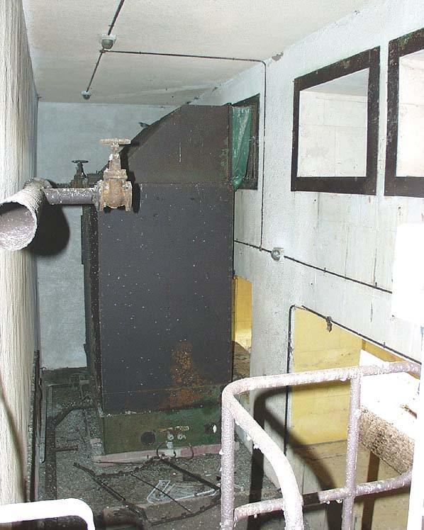 Air intake room: condenser cooler (Robin Ware)