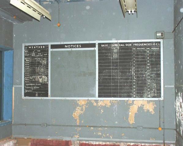 Situation boards in Intercept Cabin 1 (Robin Ware)