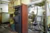 Plant Room with standby generator and control equipment (Nick Catford)
