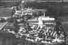 Aerial photograph of Wilton Park in 1968 - by this date the White House had been demolished but the Nissen hutted camp was still intact. The bunker can be seen middle right below the tall chimney (Simmons Aerofilms Ltd)