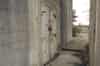 The main entrance to the bunker is protected by a substantial concrete porch (Nick Catford)