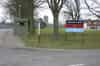 Just inside the main gate to the Wilton Park estate - the 15 storey accommodation block can be seen in the background. Accommodation is within the outer compound with the Defence School of Languages and the bunker within a secure inner compound (Nick Catford)