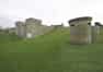 A number of Norcon pillboxes surround the reporting post (Nick Catford)