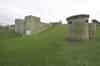 A number of Norcon pillboxes surround the reporting post (Nick Catford)