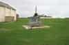 Memorial just inside the main entrance to RAF Portreath. Inscription says 'In memory of all those who served at RAF Portreath 14th March 1941 - 30th September 1945'. The memorial was dedicated in March 2002 (Nick Catford)