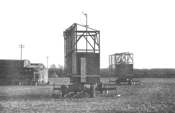 Mobile Type 8 radars at Sopley 